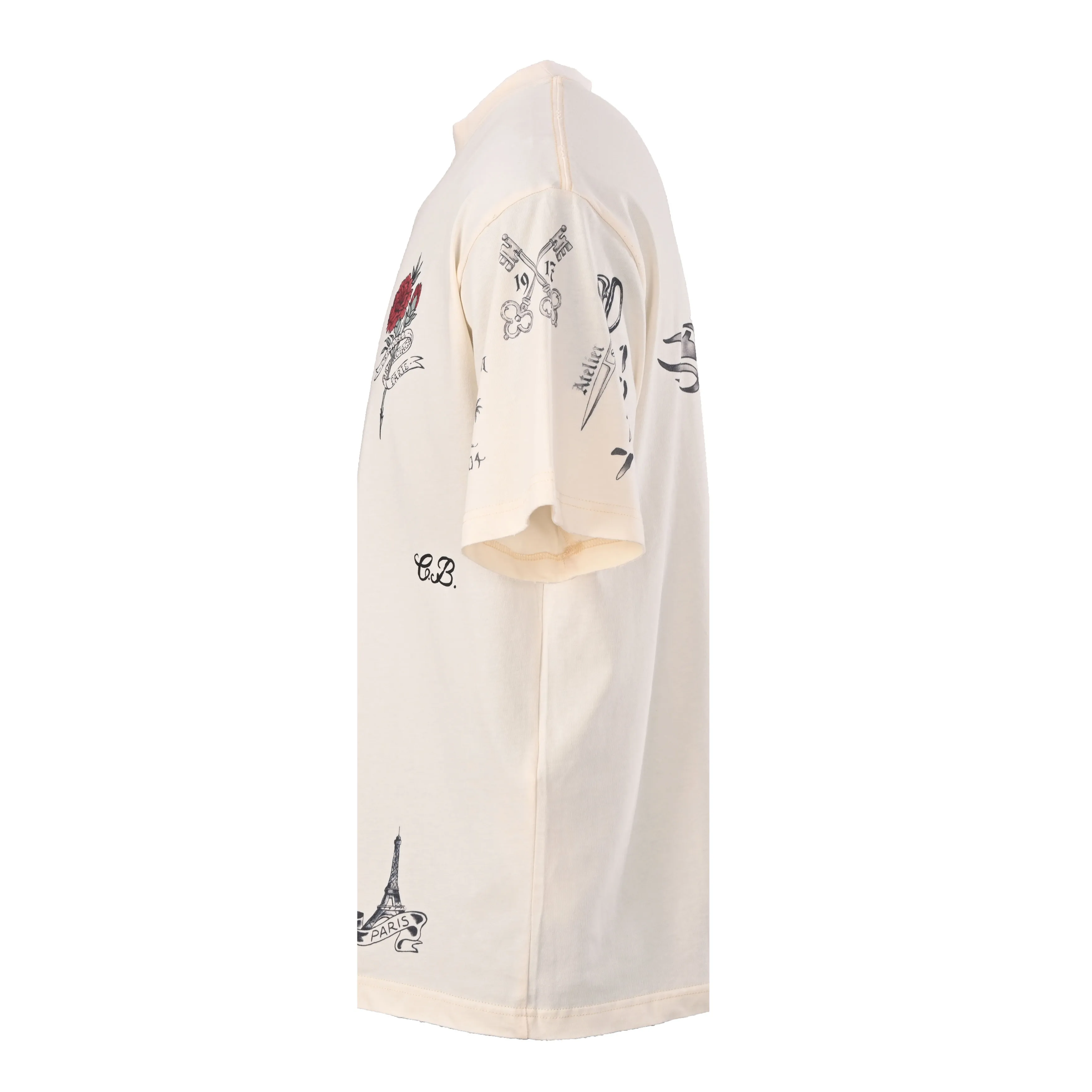 BALENCIAGA BLCG TATTOO T Authentic 6100 ， 40 200 ， 350 ， ， ， 1：1 ， Size：S-XL